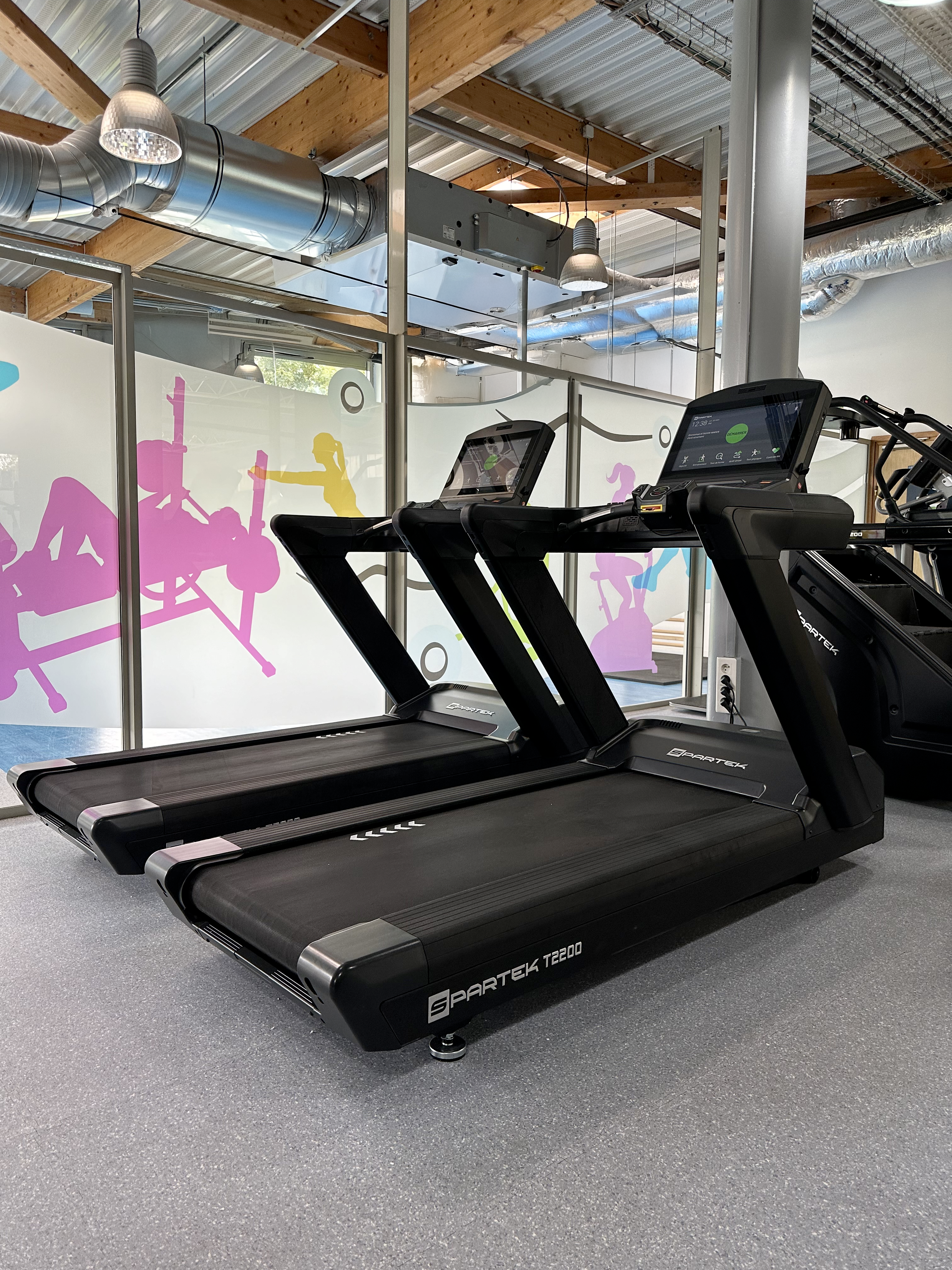 Tapis de courses à écrans tactile et connecté Treadmill Spartek