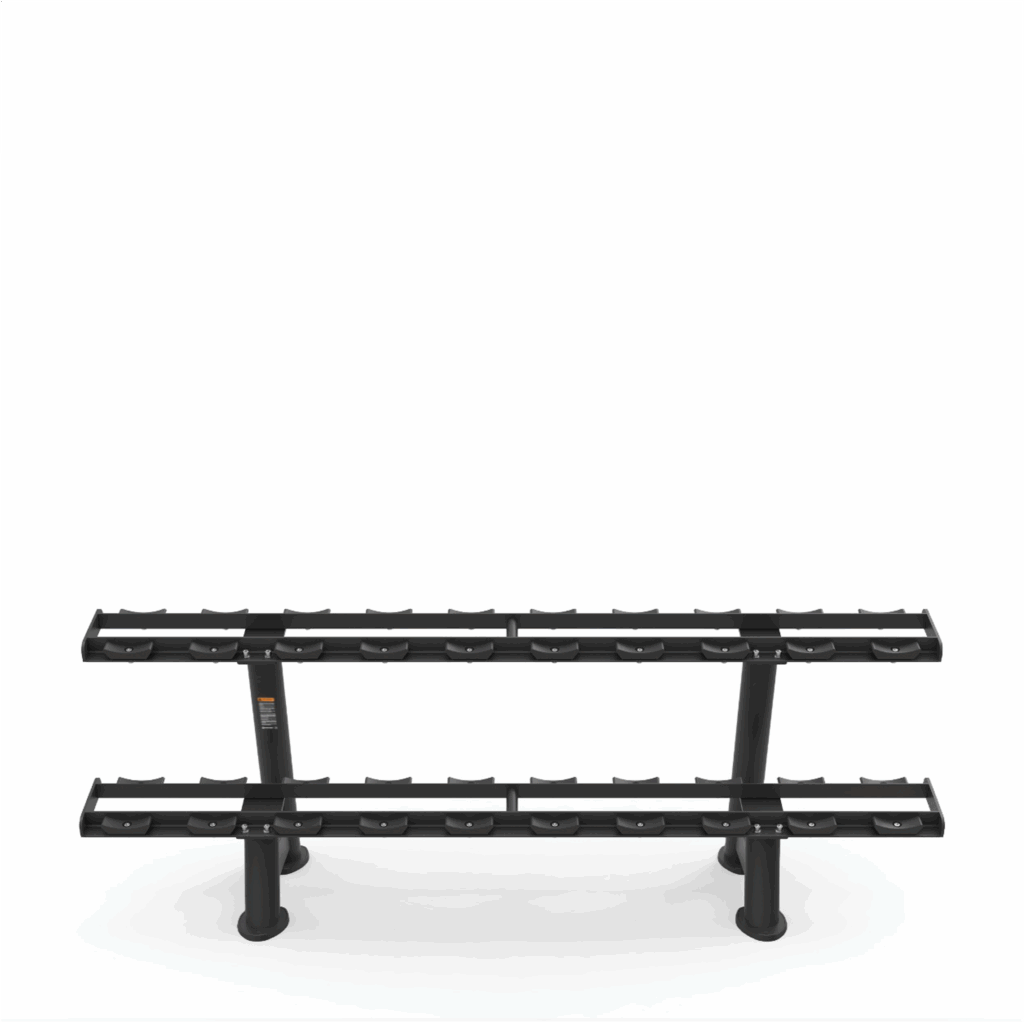 F0265 | DUMBBELL RACK – 2 TIER / 10 PAIRS